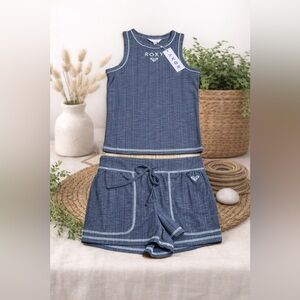 Roxy Tank Top and Shorts Pajamas Lounge Set